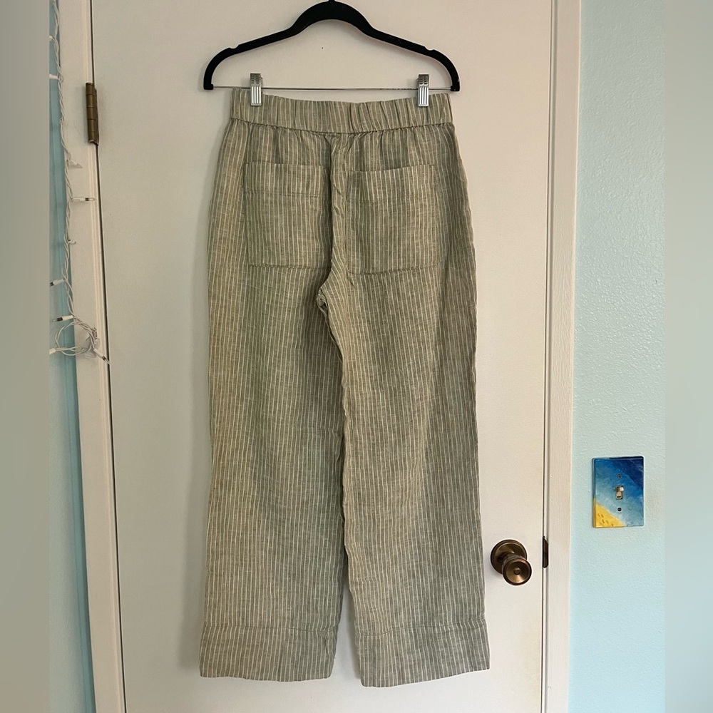 Striped Linen Pants - Picture 5 of 6